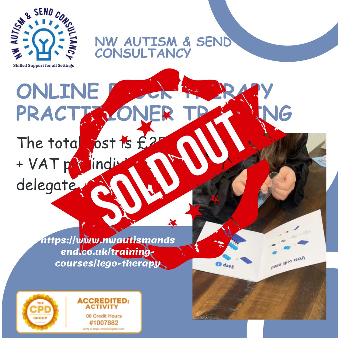 Thank you to everyone who secured a spot for our January course – we're officially fully booked!  But don't fret if you missed out – there's still plenty of time to secure your spot for the February session.
#TeacherTraining #sensoryprocessing #autismawareness #headteachers