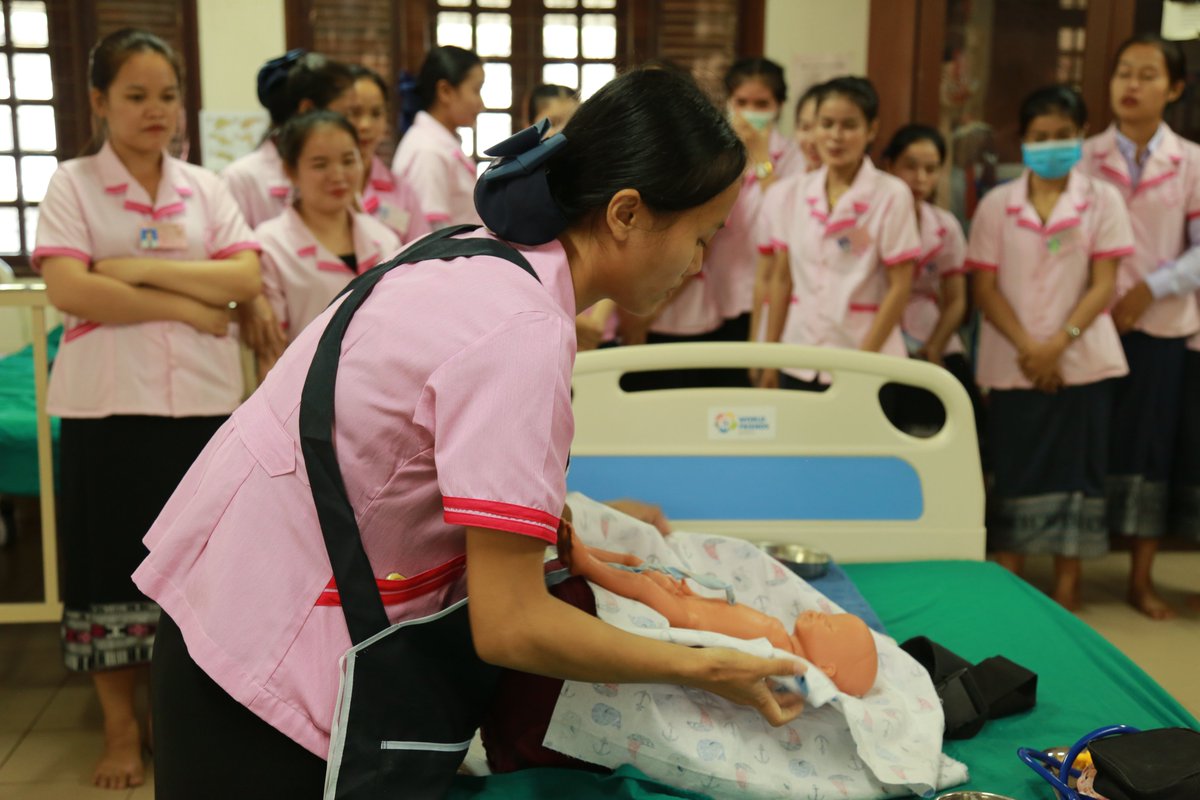 #KeyAchievements 2023!

🟠Sexual and Reproductive Health

#LaoPDR was the first and only country in the region to receive the International Confederation of Midwives accreditation for 03 midwifery schools. 
A testimony of MOH's efforts to ensure quality education for midwives.