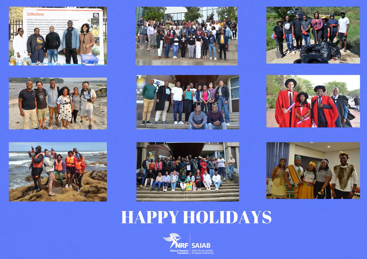 Happy holidays from the SAIAB family! 🎄 We are so grateful for all the amazing people who have made this year so special. Here are some of our favorite memories of 2023. Have a wonderful holiday season, everyone! 💙💜