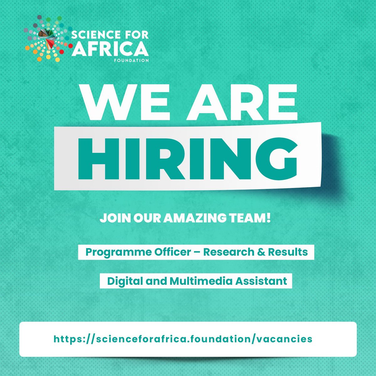 Seeking a job opportunity for the new year, look no further! We have openings for: Programme Officer – Research and Results 🔗 bit.ly/3RtNLeJ Digital and Multimedia Assistant 🔗 bit.ly/3NyvFY2 #IkoKaziKE