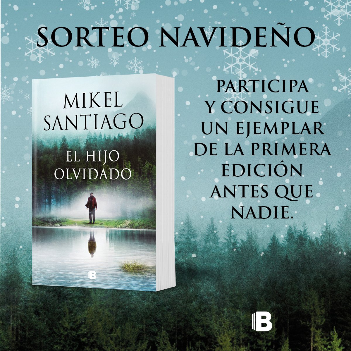 mikelsantiago's tweet image. ¡Ya está aquí el sorteo de navidad! ⛄🎄🎅🎁Y este año el regalo viene del futuro, un futuro de apenas semanas ¿eh? Como sabéis, EL HIJO OLVIDADO llegará el próximo 25 de Enero a todas las librerías. ¡Pero puede ser tuyo mucho antes!

Sorteamos UN ejemplar de la primera edición,…