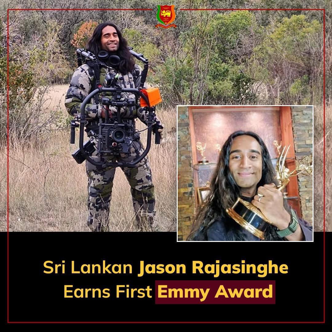 Manikwijew's tweet photo. Sri Lankan film producer Jason Rajasinghe secured his inaugural Emmy at the 65th Chicago/Midwest Emmy Awards in the USA. Recognized for his role as the official videographer in "Uniquely Wisconsin: Farm to Table Pizzas, https://t.co/PRyxZs2px9