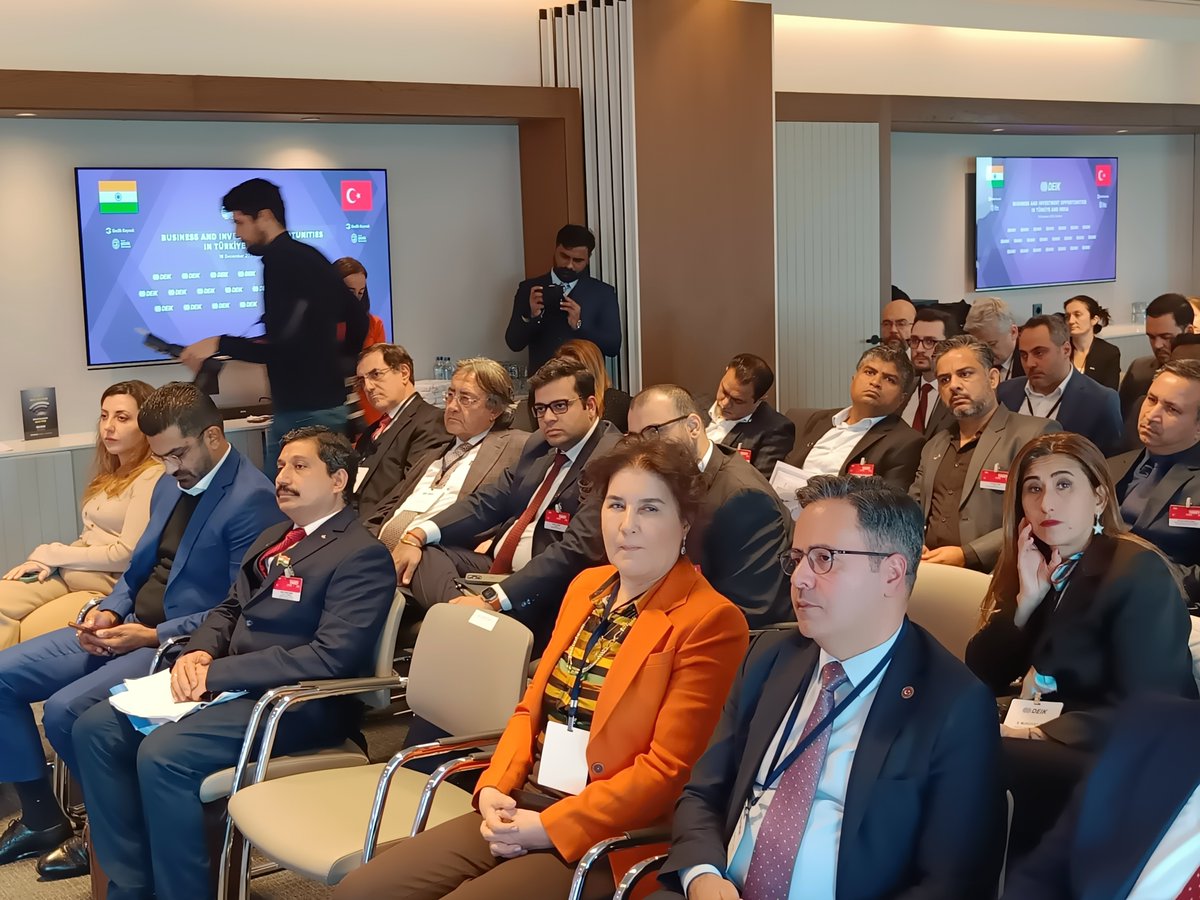 FICCI Business Delegation to Istanbul, Turkey, led by Dr Navil Prasad, ED & CEO of Kirloskar Technologies Pvt Ltd, and supported by Mr Mijito Vinito, Consul General of India to Istanbul, was hosted by Ms Hülya Gedik, Chairperson of Türkiye-India Business Council, DEİK - Foreign…