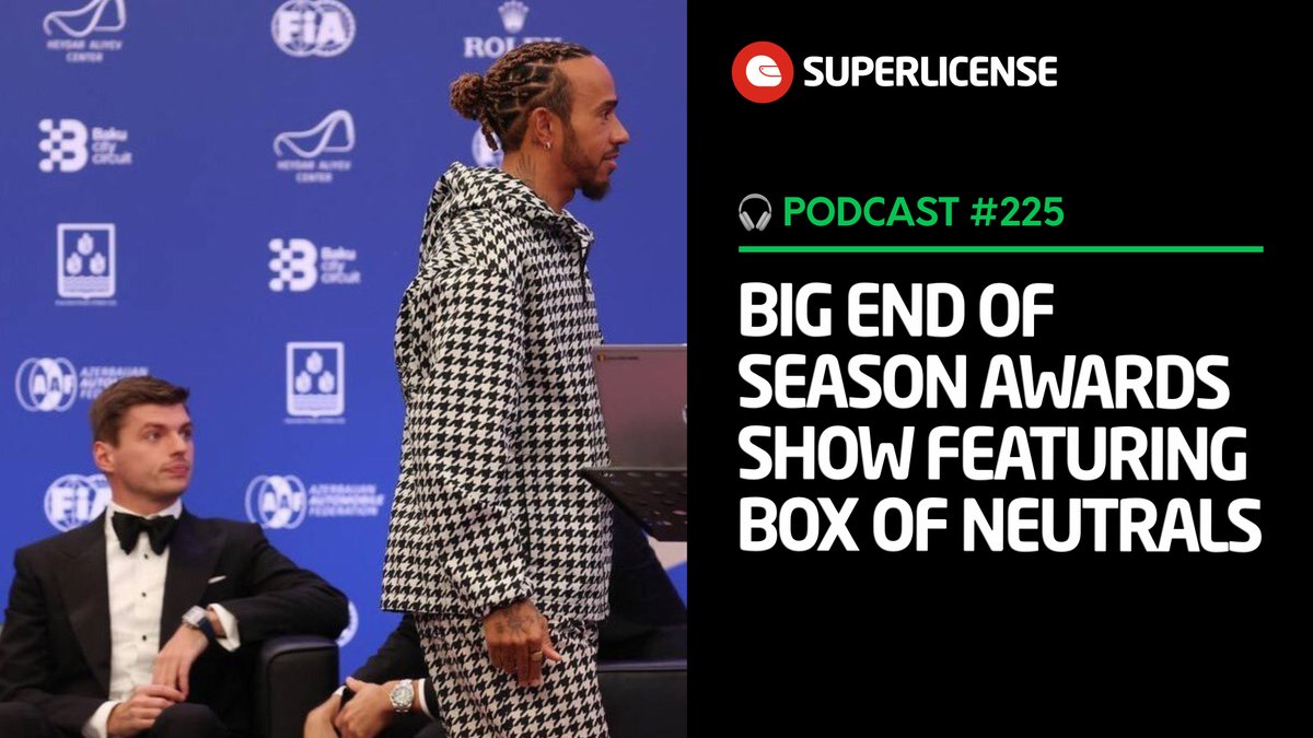 Superlicense F1 podcast tweet media