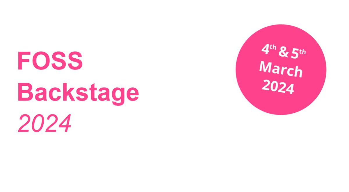 🤿Dive into the heart of #OpenSource success at #FOSS Backstage 2024!
Explore beyond code with discussions on governance, collaboration, &amp; community management.
Join the hybrid conference in Berlin—live streaming talks🗣️with Q&amp;A for virtual attendees.
👉europa.eu/!W3dJPn