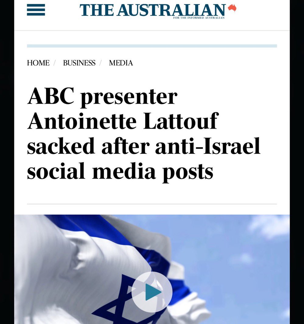 Amy Remeikis (@amyremeikis) on Twitter photo Cancel culture only ever seems to impact one side - and it’s never the one railing against it. Solidarity with <a href="/antoinette_news/">Antoinette Lattouf</a> Cancel culture only ever seems to impact one side - and it’s never the one railing against it. Solidarity with <a href="/antoinette_news/">Antoinette Lattouf</a>