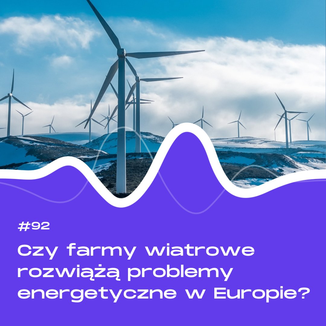 🔊Nowy odcinek podcastu! Tym razem na warsztat bierzemy prawdy i mity o farmach wiatrowych. Czy mogą rozwiązać problemy energetyczne Europy? Jak włączane są w systemy w innych krajach, jak w Polsce? Z jakim ryzykiem się wiążą? O tym opowiadają: 🟪@jakubwiech (@Energetyka_24 i