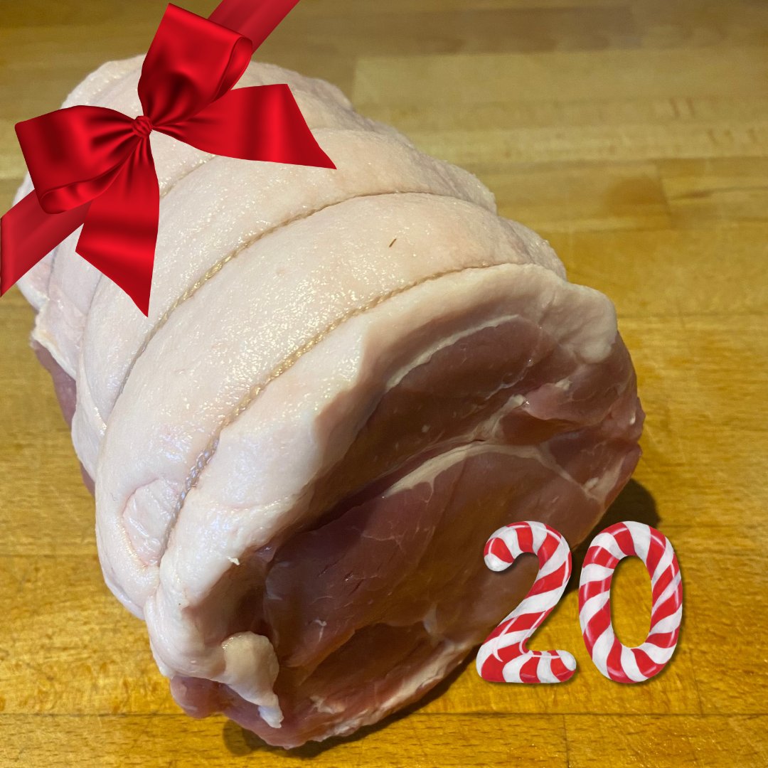 🗓 Day 20 of our very special advent calendar 🎄 🥁 PORK LOIN. Call Dewi or Ben on 01558 822566. #adventcalendar #christmasdinner #pork #porc #porcblasus #welshpork