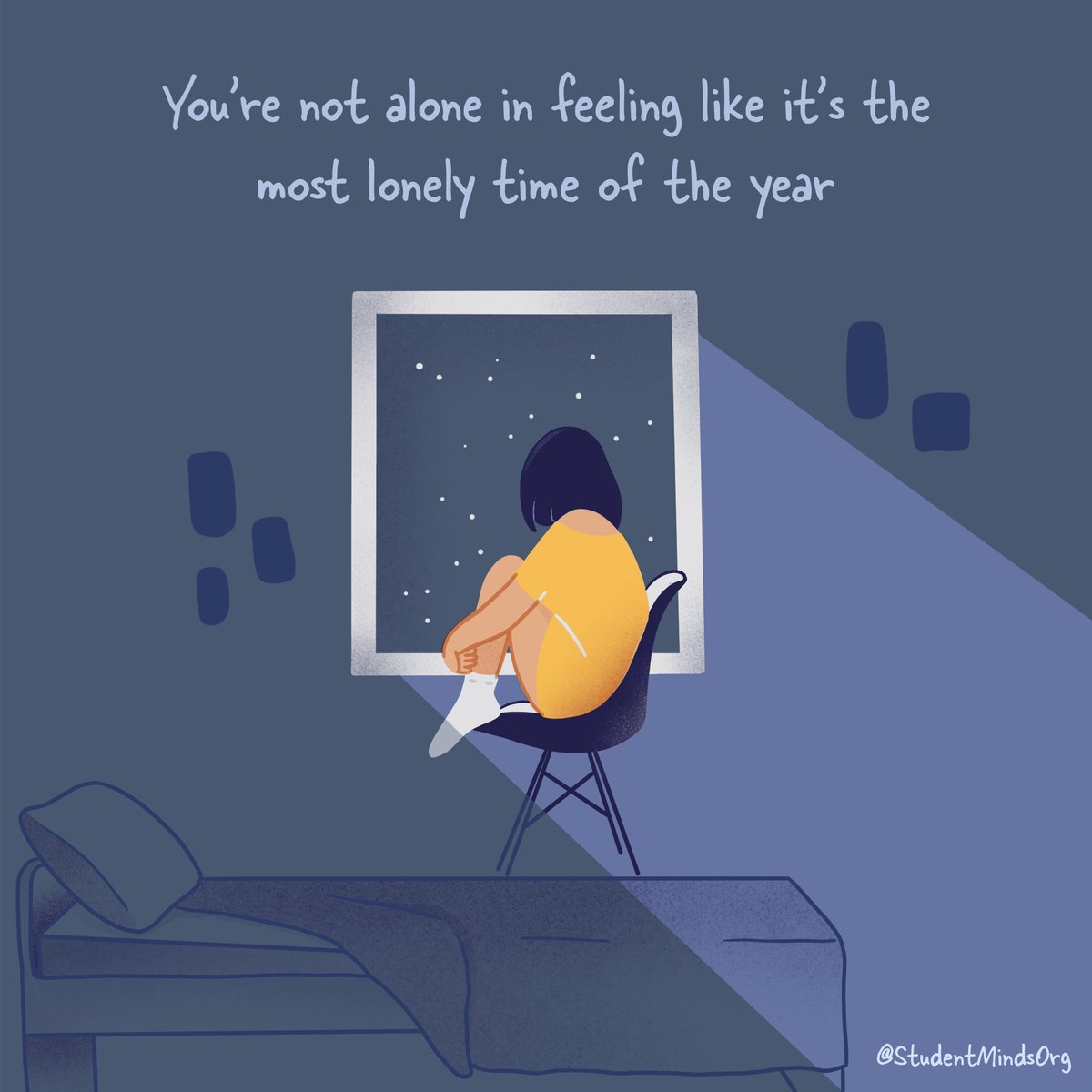 While the winter holidays are great for many people, they’re also difficult for others. It’s okay if you’re not feeling like celebrating at this time of year 🧡

If you need any support, Student Space is here for you: ow.ly/NCke50QjglA