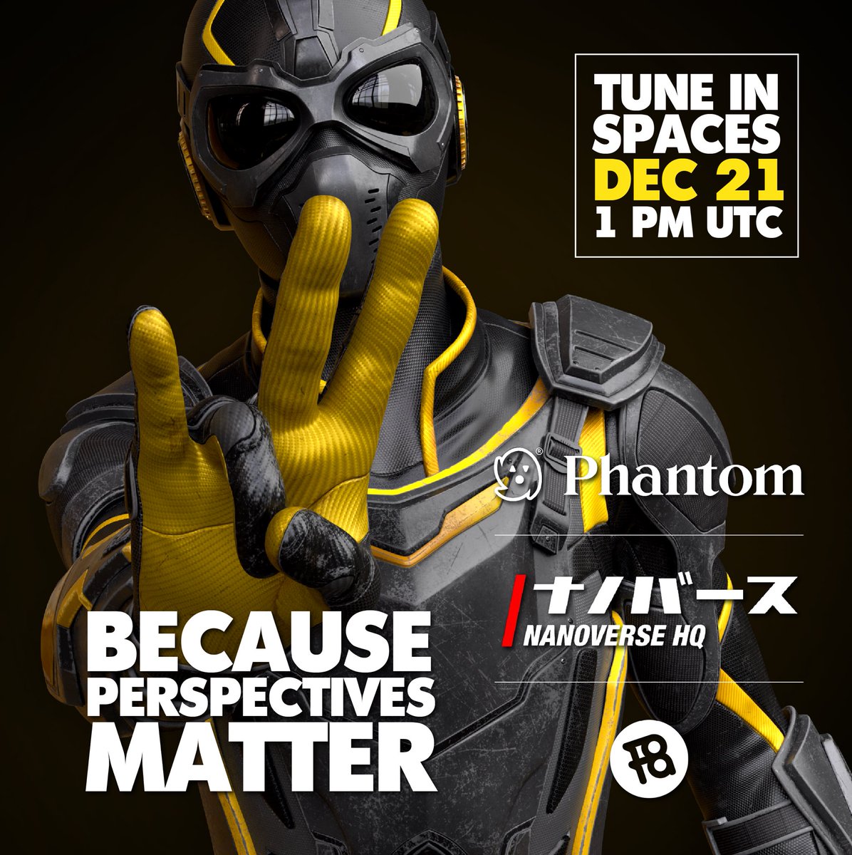 Planet Tota (@totaverse) on Twitter photo Hello Fam, join us for a Twitter/ X Spaces session with <a href="/nanoverseHQ/">NANOVERSE HQ</a> and <a href="/projectPXN/">Phantom Network</a> at 1 PM UTC / 9 PM HKT on December 21st about Web3 Gaming, Metaverse, IP, AI, Virtual Profiles and more🦿🧠💜
🎁Surprise giveaways are up for grabs. So make sure you tune in 🎙️: Hello Fam, join us for a Twitter/ X Spaces session with <a href="/nanoverseHQ/">NANOVERSE HQ</a> and <a href="/projectPXN/">Phantom Network</a> at 1 PM UTC / 9 PM HKT on December 21st about Web3 Gaming, Metaverse, IP, AI, Virtual Profiles and more🦿🧠💜
🎁Surprise giveaways are up for grabs. So make sure you tune in 🎙️: