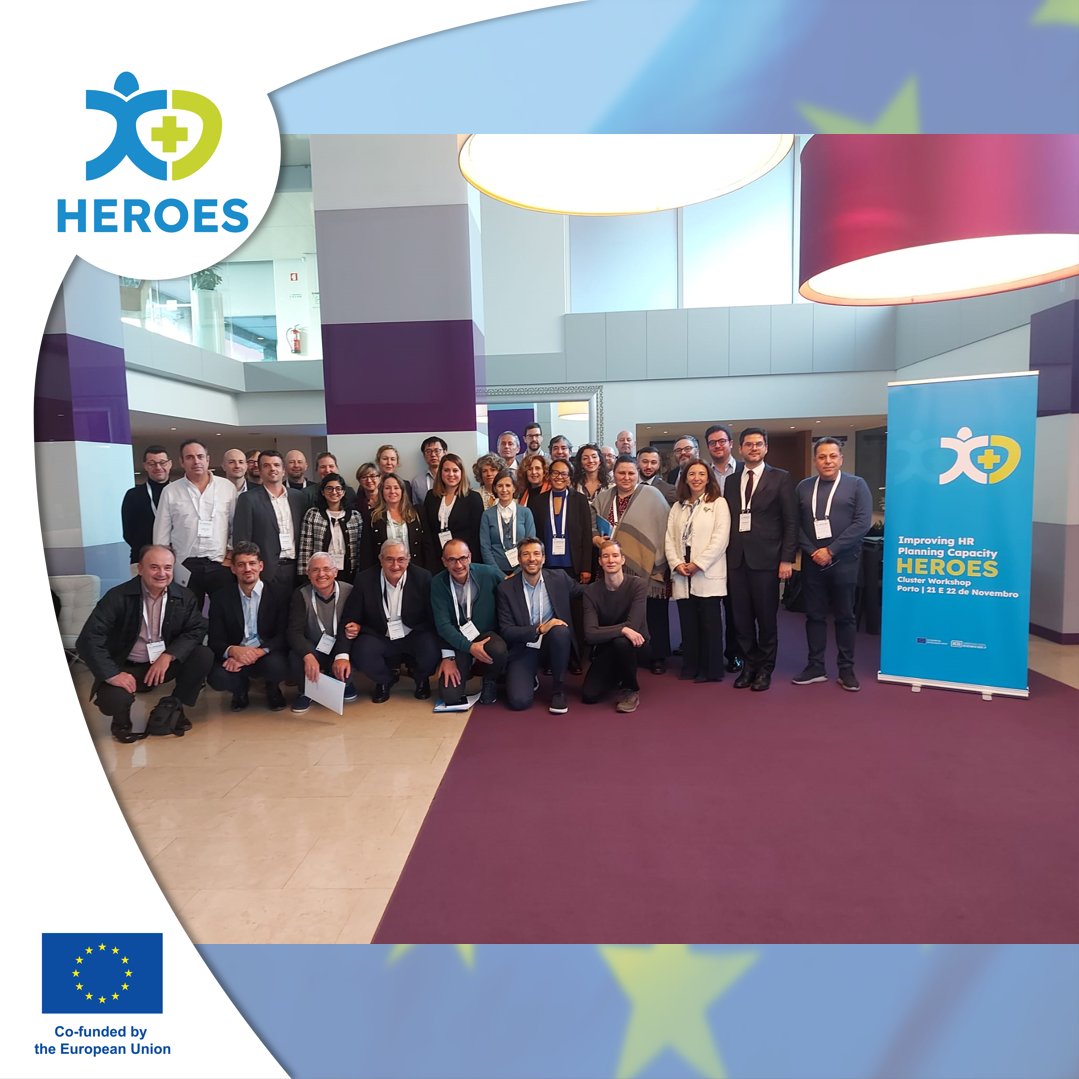 📢 Porto hosted a two-day WP5 Cluster Meeting and Workshop of the JA HEROES organised by ACSS. The event had the merit of leading countries to share common challenges and identify opportunities for improvement and collaboration. 🇪🇺 #EU4Health #HealthUnion 🇪🇺 @EU_Health @EU_HaDEA