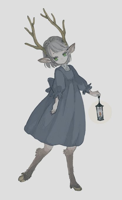「bow holding lantern」 illustration images(Latest)