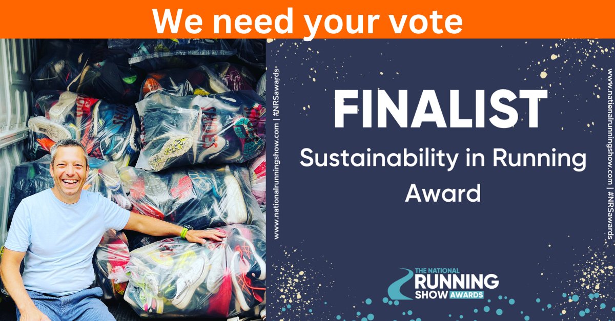 So -  this happened!  we made the final list, but now it's down to the public vote.  nationalrunningshow.com/awards/vote