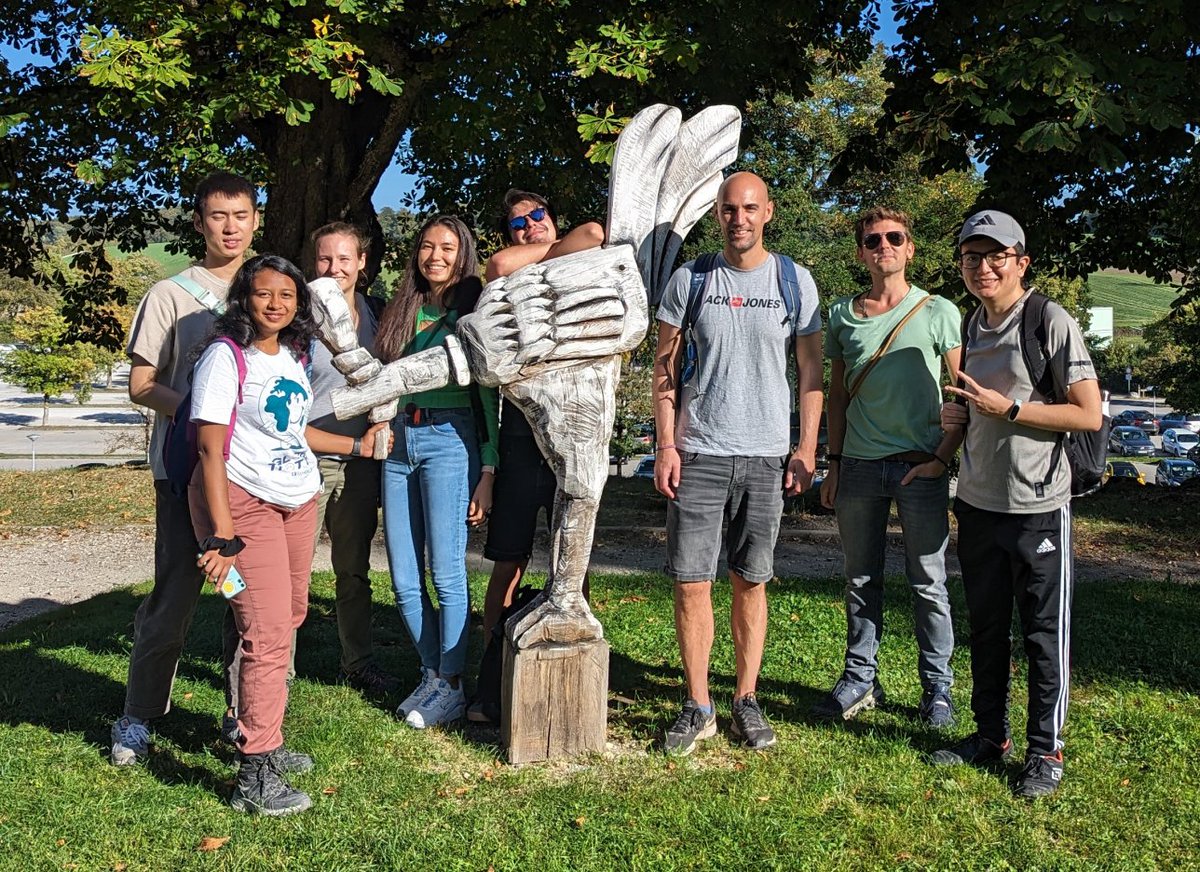 PSB_lab's tweet image. Group hike (in October 2023) to Kloster Andechs