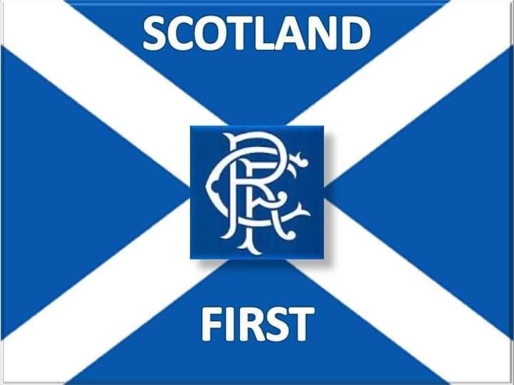 Not all Rangers fans are against Independence... FACT !! FTT.