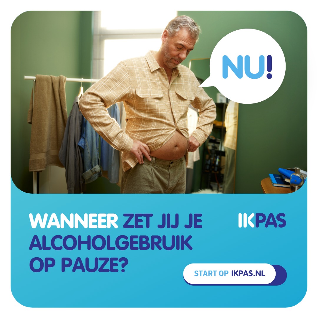 Nieuw jaar, nieuwe kansen! Wanneer druk jij de pauzeknop in 🍷➡️🚫?
Meld je aan via 👉ikpas.nl/regio/gelderla… en krijg toegang tot verschillende online hulpmiddelen en ondersteuning om het langer vol te houden.