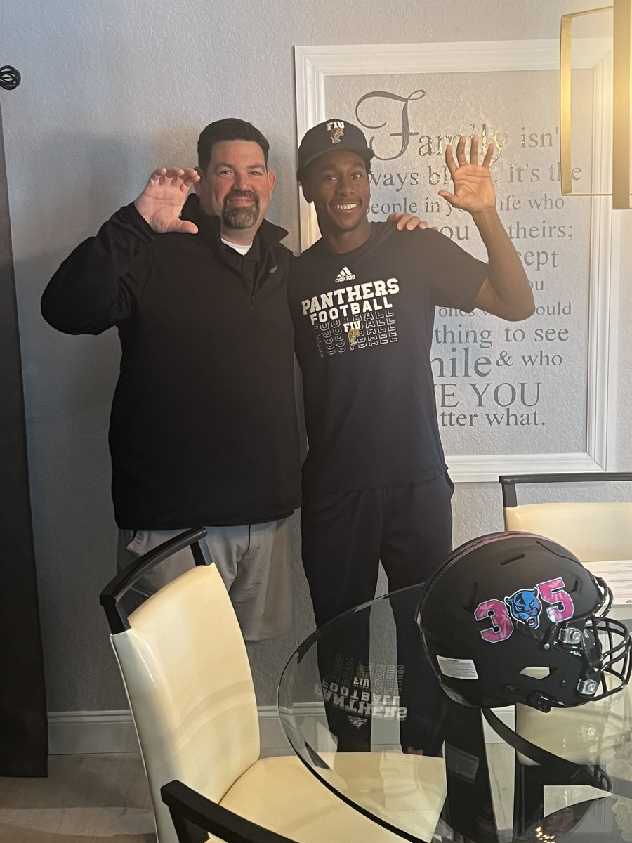 Kevin Davis (@coachkevin_55) on Twitter photo Another Panther signed full scholarship <a href="/FIUFootball/">FIU Football</a> is getting a ball hawk in <a href="/shamirsterlin1/">Shamir “Juice” Sterlin💯</a> can’t wait to watch all the 772 guys show out in the 305. Titan Born! Titan Bred! <a href="/JonSantucci/">Jon Santucci</a> <a href="/ESPNTop63/">ESPN Top 63</a> Another Panther signed full scholarship <a href="/FIUFootball/">FIU Football</a> is getting a ball hawk in <a href="/shamirsterlin1/">Shamir “Juice” Sterlin💯</a> can’t wait to watch all the 772 guys show out in the 305. Titan Born! Titan Bred! <a href="/JonSantucci/">Jon Santucci</a> <a href="/ESPNTop63/">ESPN Top 63</a>