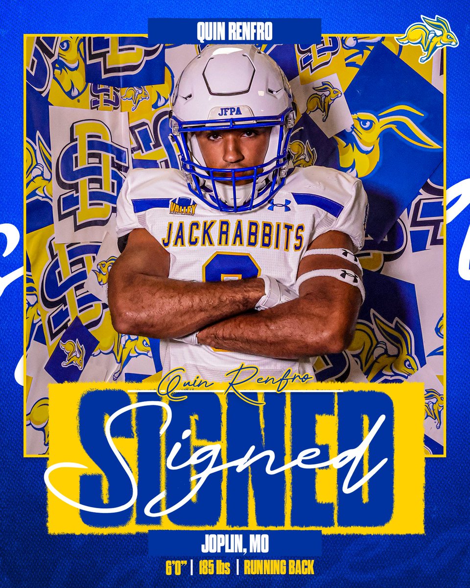 GoJacksFB's tweet image. Welcome Home @QuintonRenfro 

#GoJacks 🐰🏈 x #JACK24TTACK