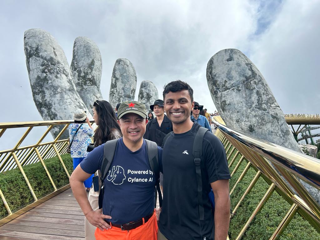 Great to bump into you in Vietnam <a href="/richardmagalad/">Richard Magalad IRAP CISM MACS</a>!