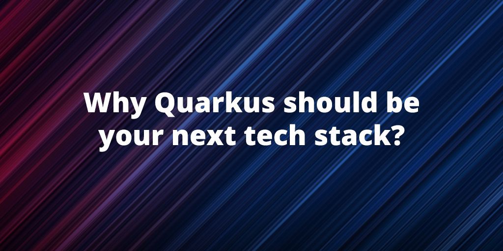 Why Quarkus should be your next tech stack? Learn why in this great talk by Holly Cummins. buff.ly/3v4slgO