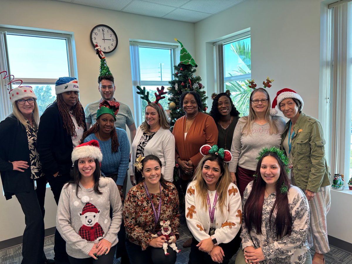 Youth Services is celebrating the holiday season with Spirit Week! Staff, Interns, Postdocs and clients shared their favorite holiday headwear on Monday!