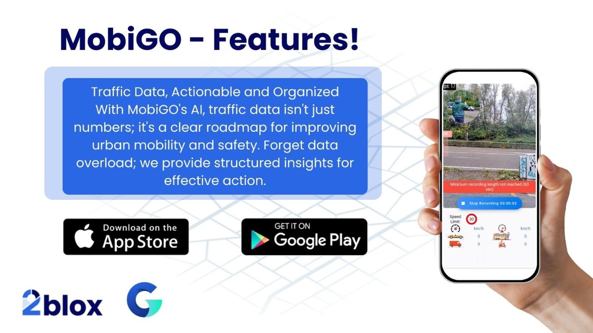 MobiGO transforms traffic data into actionable insights! 🚗🗺️ 

With our AI, it's not just numbers; it's a roadmap for enhancing urban mobility and safety. 

Say goodbye to data overload—welcome organized, impactful solutions. 🌐✨ #MobiGO #2bloxaway #DePIN