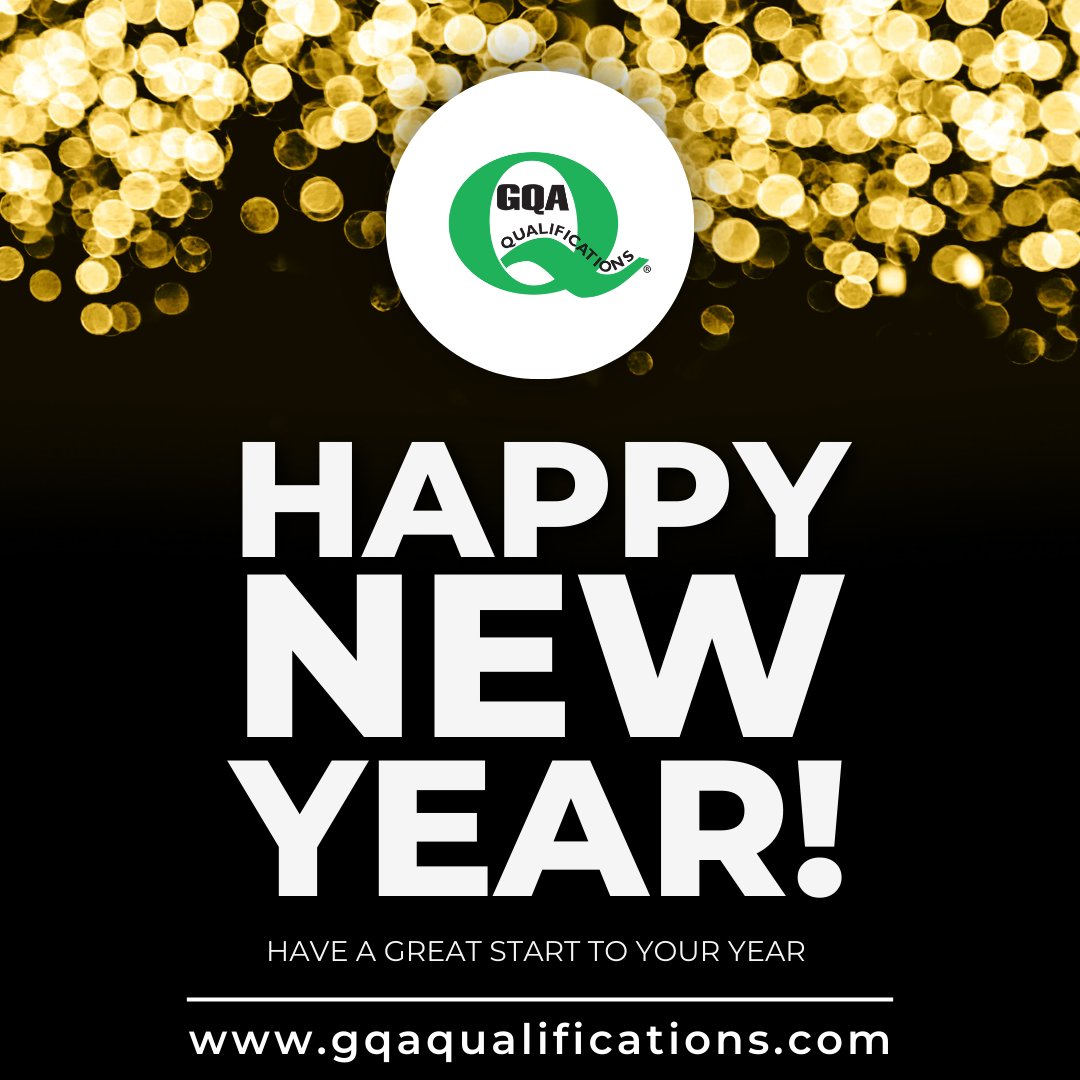 🎇 Happy New Year 🎇
 
We’d like to take a minute to thank you all for your support over the past year. We’ve got loads lined up for 2024, which we can’t wait to share with you, so watch this space!
 
 #GQAQualifications #BigGreenQ #Training #Qualifications #NewYear #HappyNewYear