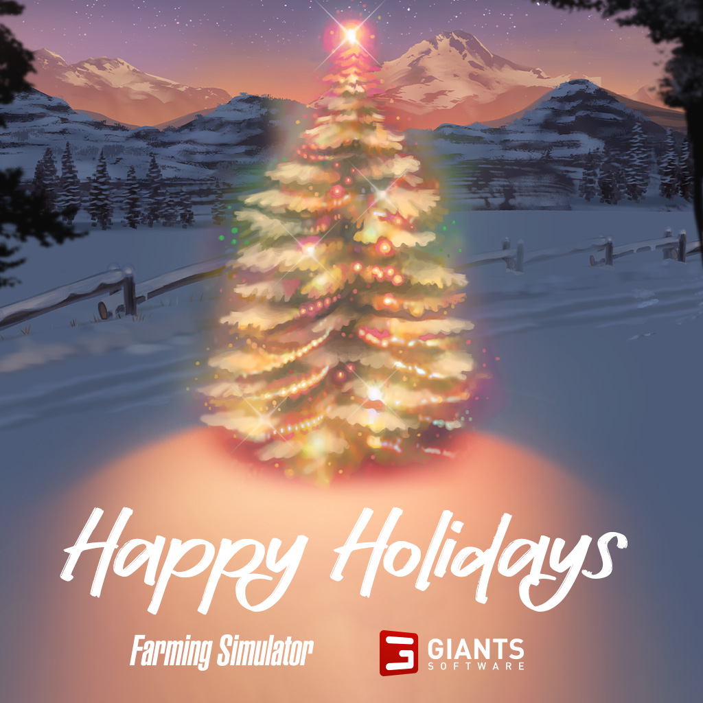 The year is coming to a close. Time to thank our partners, fans, friends, and our staff. You all made Farming Simulator the brand it is today. Wishing everyone a Merry Christmas and a Happy New Year! See you in 2024!