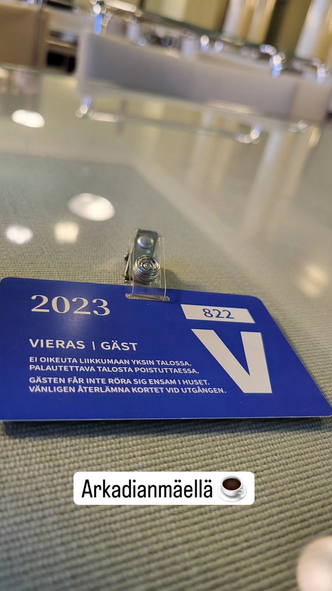 Oli mukava tavata Arkadianmäellä <a href="/JarnoLim/">Jarno Limnell</a> kanssa. Puhuttiin siitä, miten vuonna 2024 suomalaisella yhteiskunnalla on paljon mahdollisuuksia parantaa hyvinvointia ja työyhteisöjä 👍

Hienoa, että Jarno viestii rakentavasti ja aktiivisesti  🎯