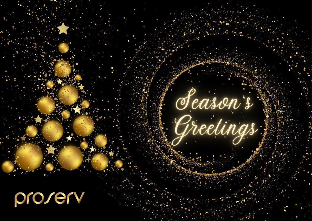 We wish a very Merry Christmas and a Happy New Year to all those celebrating around the world.