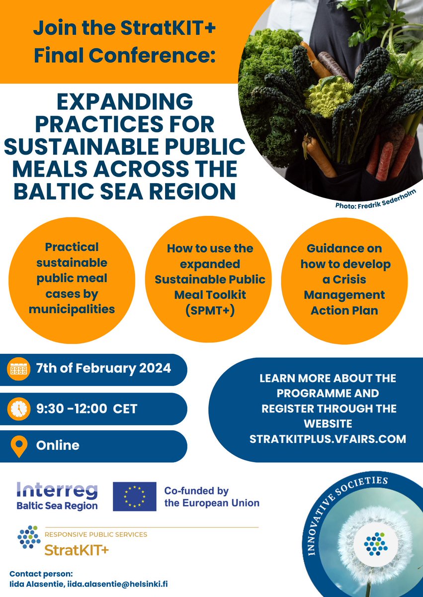 StratkitPlus's tweet photo. 🥰Take part at the free and online #StratKIT+ Final Conference of the @InterregBSR on 7th February 24, 9:30 - 12:00 CET! 
Find the whole program and registrate here: https://t.co/IpmSvljwFb
Please feel free to share! THX https://t.co/h2CLaQNvYe