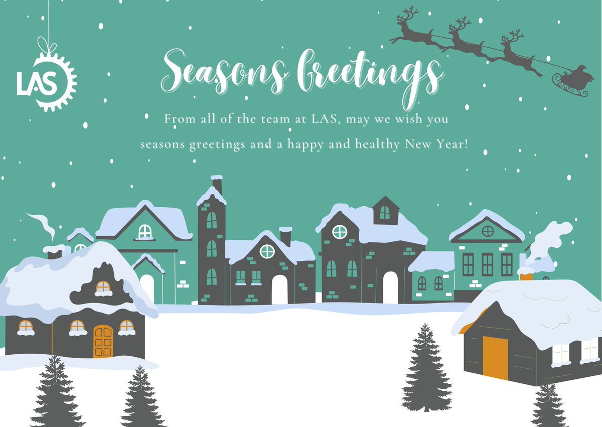 LASLearning's tweet image. 🎄 🎅 Seasons Greetings from all the LAS Team 🎅 🎄
We'd like to take this opportunity to extend our warmest wishes for a joyful Christmas and a prosperous New Year.
#ChristmasGreetings