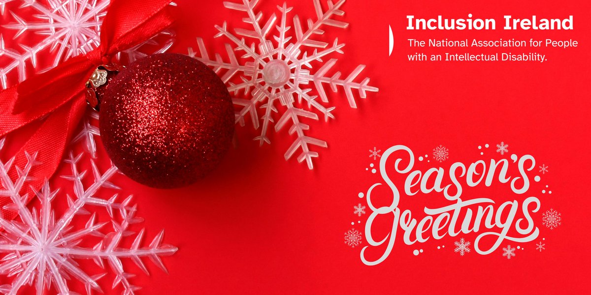 Wishing you all a peaceful break and a Happy New Year .Thanks for sharing your thoughts, your lived experience, your stories with us in 2023. We will continue to work every day for people with intellectual disabilities and their families until we achieve our shared vision of a