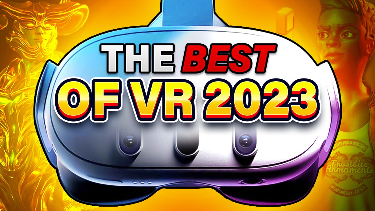 2023 was an incredible year for #VR games.  Everything including #quest2 #quest3 #PSVR2 and PCVR got some AMAZING games.  So today I'm running down the BEST VR games of 2023 by Genre.  ENJOY and let's hope 2024 is even better

Click here - youtu.be/ZvrejP-ZAZ0