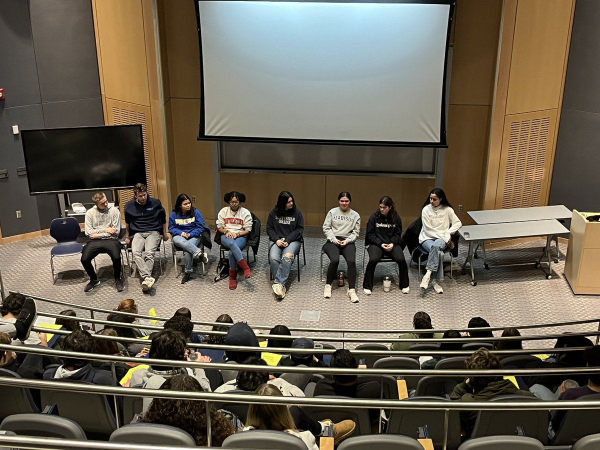WSPS_WSHS's tweet image. 2023 Alumni Panel. We are very thankful for our alumni that remain connected to WSHS.