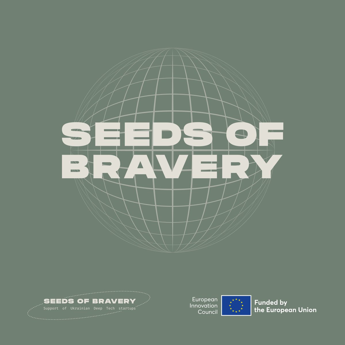 🤩Today the Seeds of Bravery, €20 million European Innovation Council (@EIC) project, has officially started! 

It aims to support the Ukrainian innovation community and its integration into the European network 🇺🇦🇪🇺

Stay tuned!  

#SeedsOfBravery #UASEEDs #DeepTech #UA