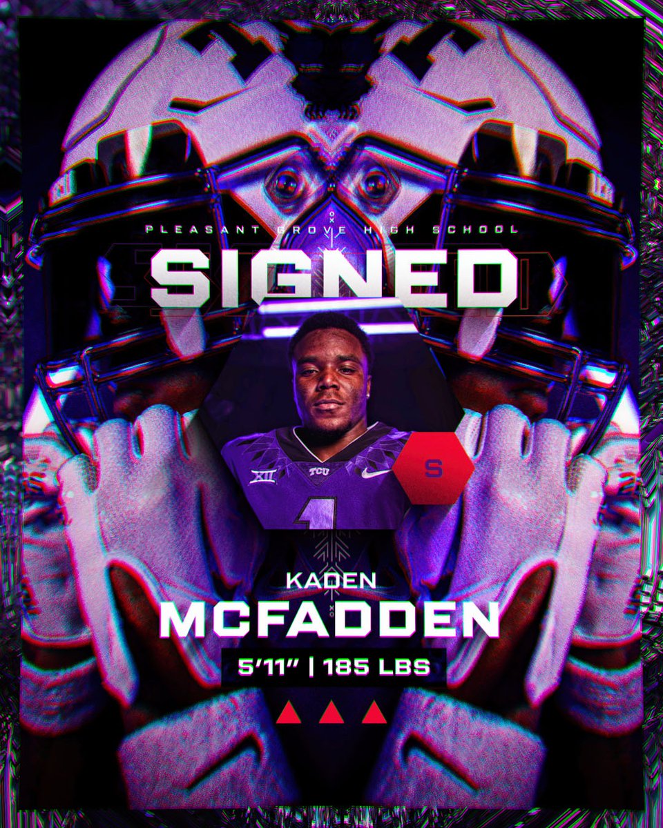 Ready for you, @KadenMcfadden‼️Welcome HOME 🐸 #HitTheHorn24