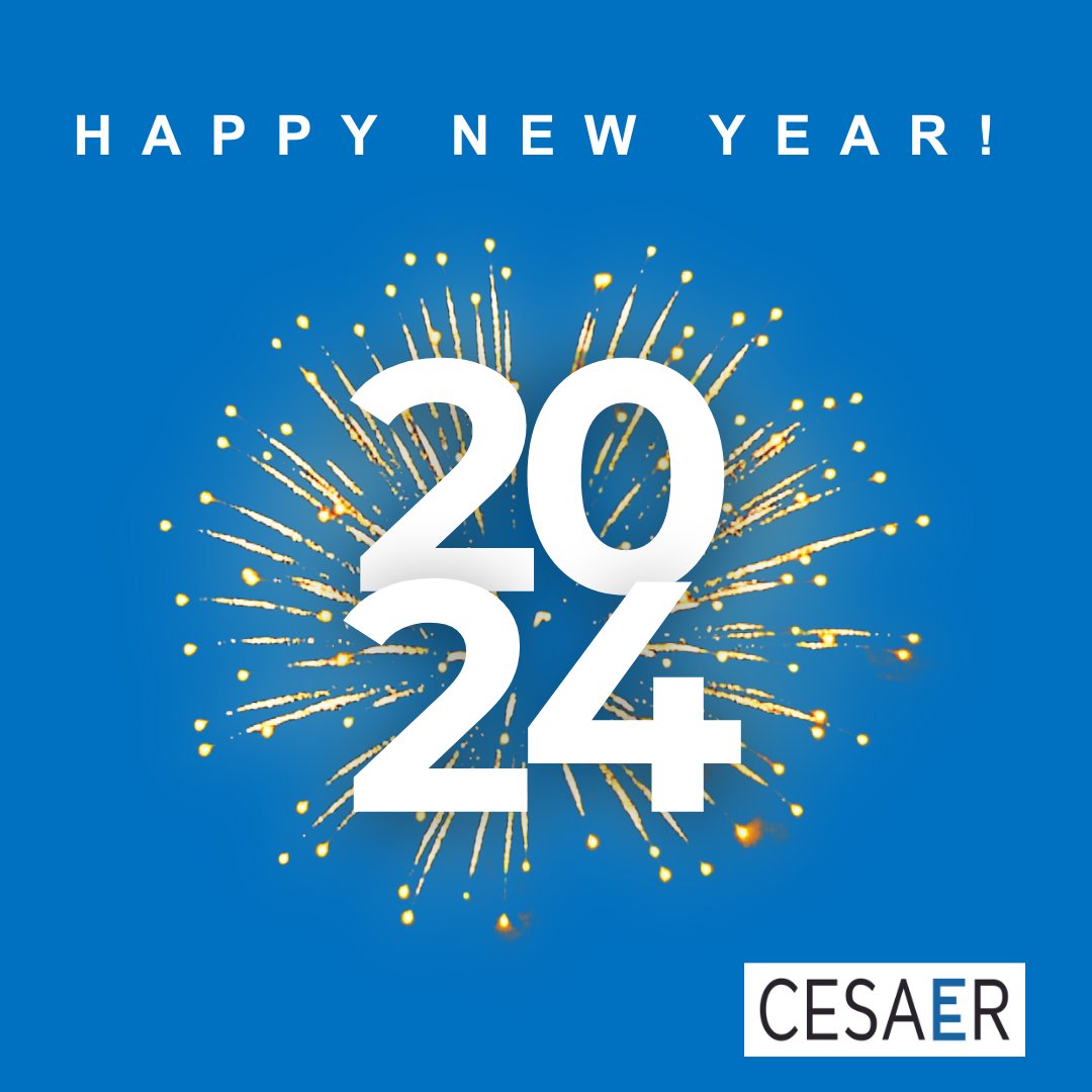 🎉Best wishes for the new year from the CESAER Secretariat! 🎉 With our members, we look forward to continuing to advance the understanding of the roles of science and technology in knowledge societies for a sustainable future. Indré, Mattias, Louise, Sophie & Justine