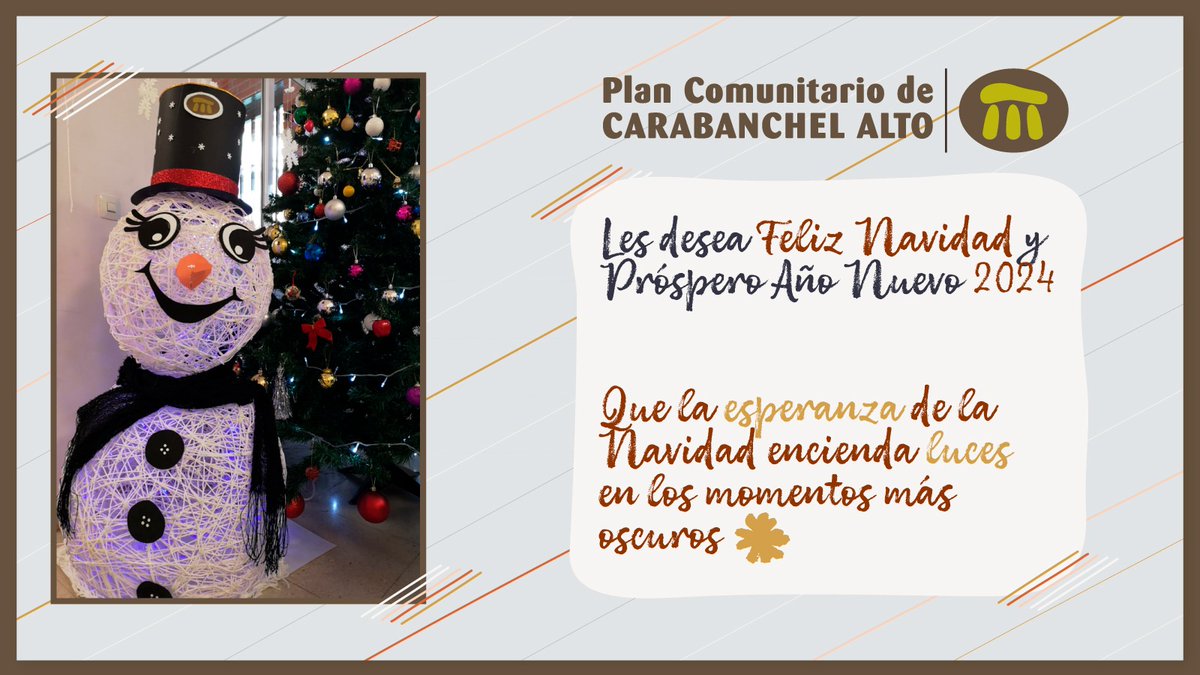 Plan Comunitario de Carabanchel Alto tweet media