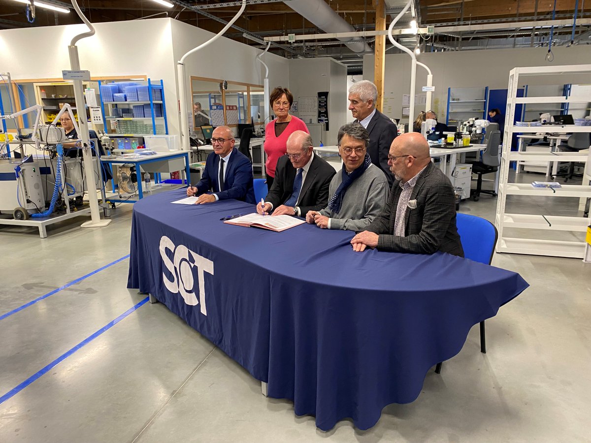 Yesterday at our facilities, we signed a financing agreement with the BDEA Adour and the SDD65, whose mission is to promote local innovation and development. Their support will advance our production capacity with investments in state of the art machinery and equipment.
