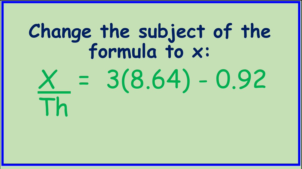 Amazing quiz questions created by S3 maths. This is our favourite from William. Can you solve it <a href="/MsAndersonDHT/">Ms Anderson</a> ?