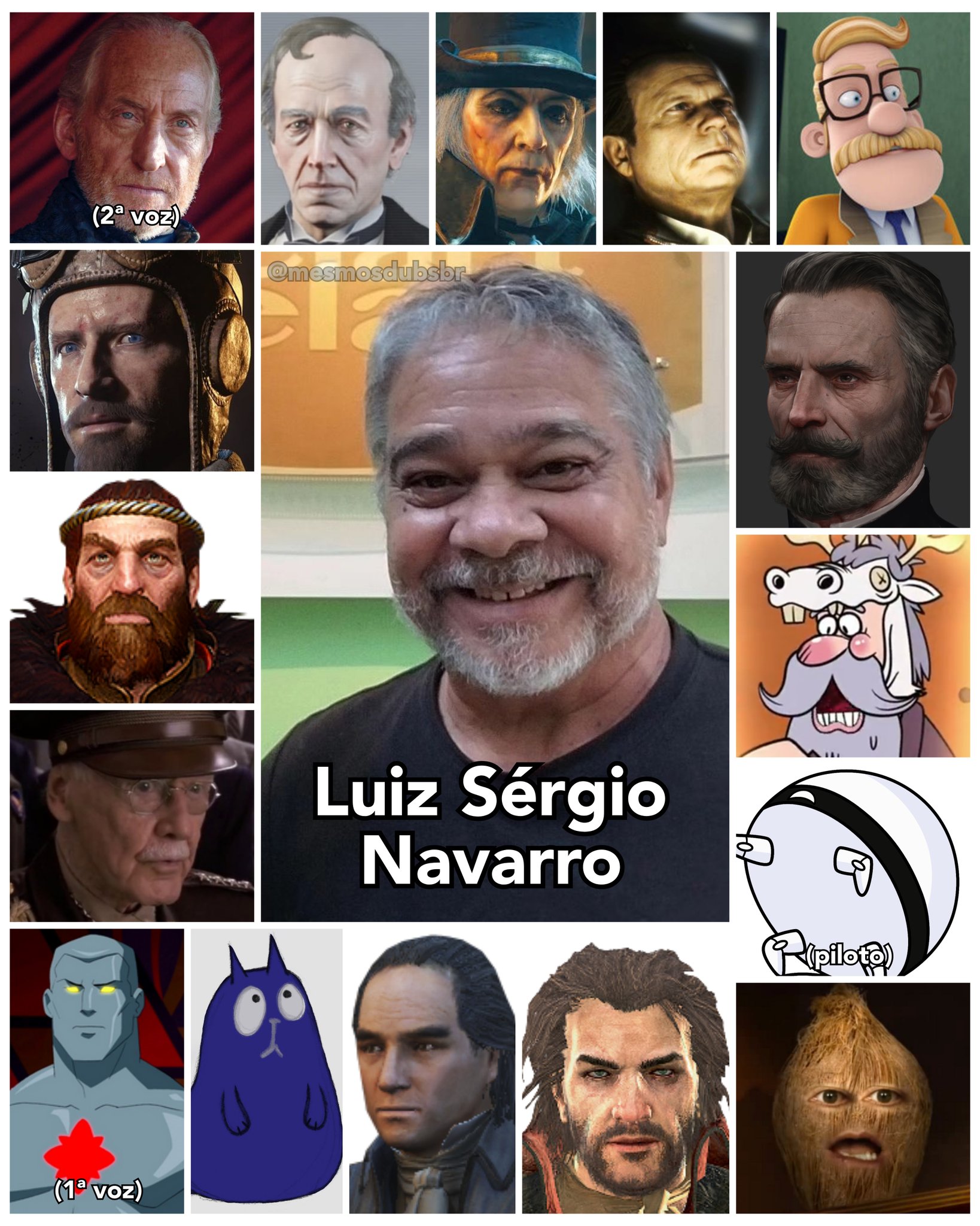 Personagens Com os Mesmos Dubladores! on X: Em tempos recentes na dublagem,  esse fantástico artista tem crescido cada vez mais! Simplesmente Vini  Estefanuto, excelente dublador e diretor! Vini dubla o Gojo em