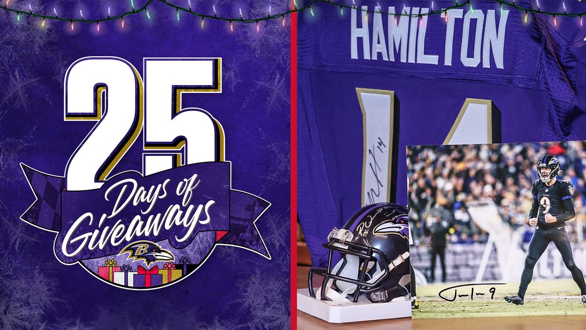 RT for your chance to win a Ravens prize pack with a signed @jtuck9 photo, @Patrickqueen_ mini helmet and a @kyledhamilton_ signed jersey! Get those votes in! Your #ProBowlVote counts 𝐃𝐎𝐔𝐁𝐋𝐄 today! 🎁: baltimoreravens.com/fans/contests/…