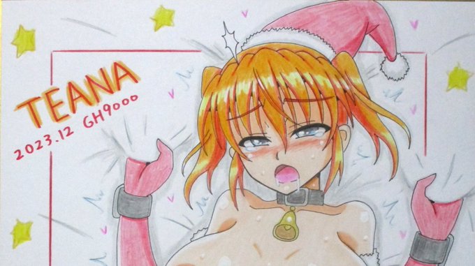 12月の色紙、サンタ衣装ティアナ完成しました!😊😆
大変えっちなので全体像はpixivで!
https://t.co/WnSzQbFtws 