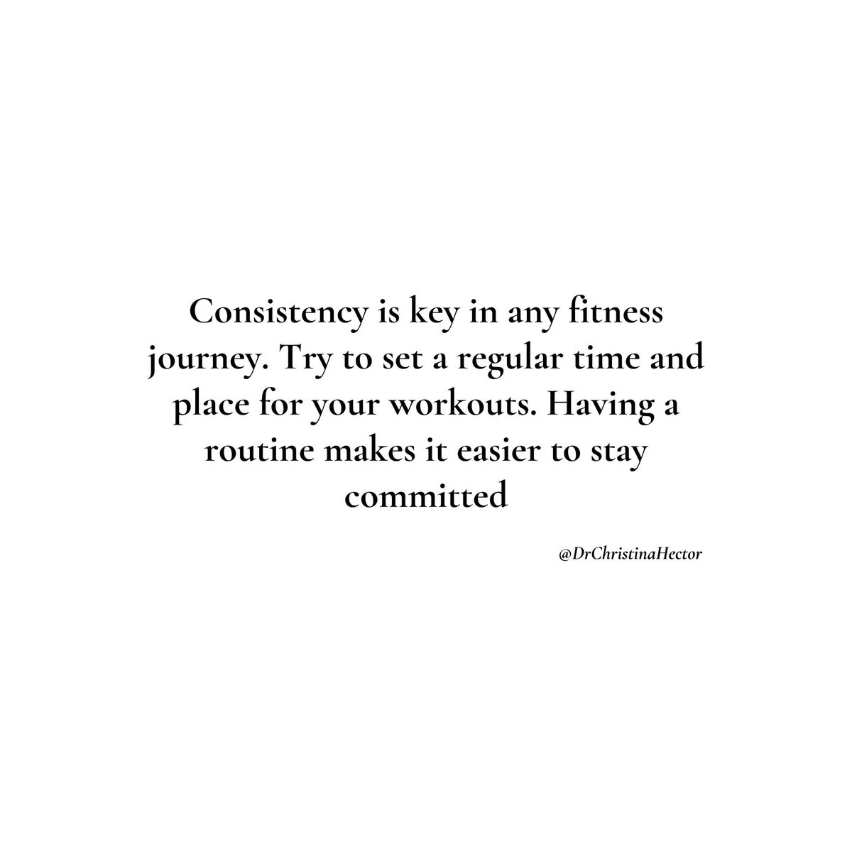 DrCHectorDO's tweet photo. Consistency is key. Try to set a regular time for your workouts. Having a routine makes it easier to stay committed, also remember to take rest days when needed.
With consistency, you can achieve your fitness goals.
#sports #fitness #fitness101 #sportsroutine #wellness https://t.co/4Fb7193IVt