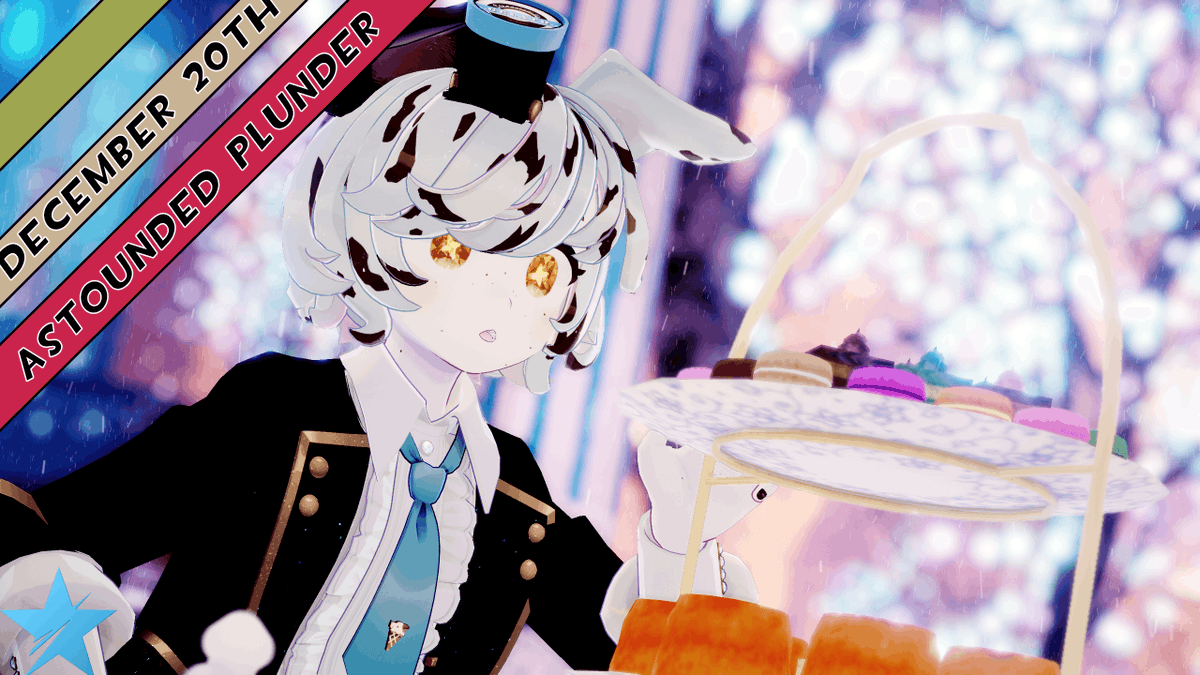 BlueStarVRC's tweet photo. 🧁 Astounded Plunder 🧁
Kiriko's joy might be the greatest gift of all

#VRChat #VRC #Christmas https://t.co/ChmnEG9JQA
