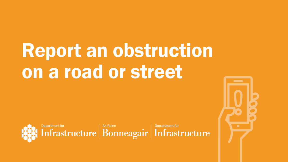 There’s a @Metofficeni yellow weather warning for wind between 00:00 & 9pm on Thu 21 Dec. Strong winds can cause travel disruption with fallen trees & flying debris. Advice & info: @TrafficwatchNI & @nidirect You can report an obstruction at: nidirect.gov.uk/services/repor…