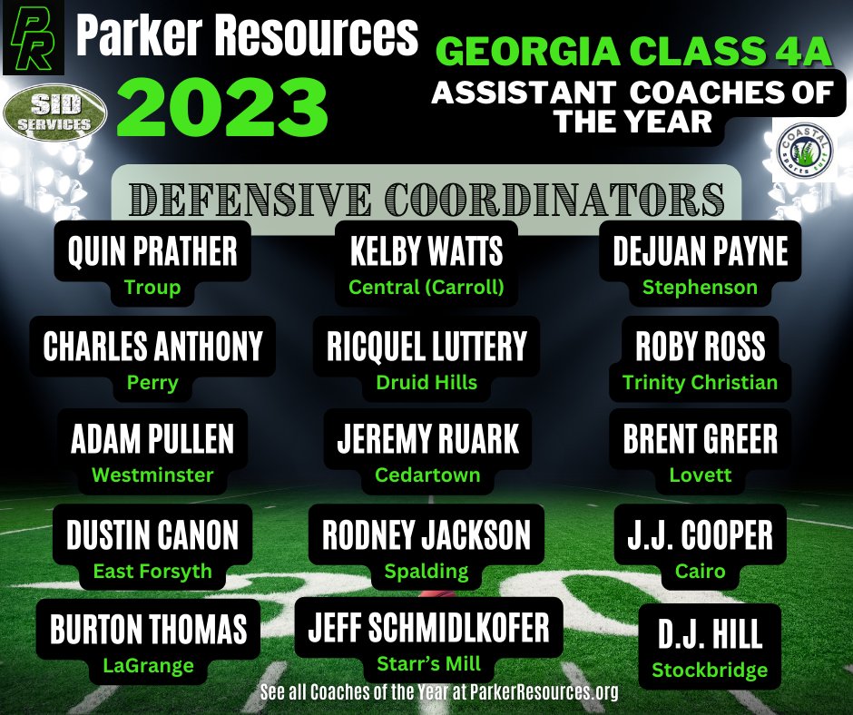 ParkerResources's tweet photo. Had Coach Canon with one too many "n".  Here is corrected. https://t.co/aQhHzkaG0a