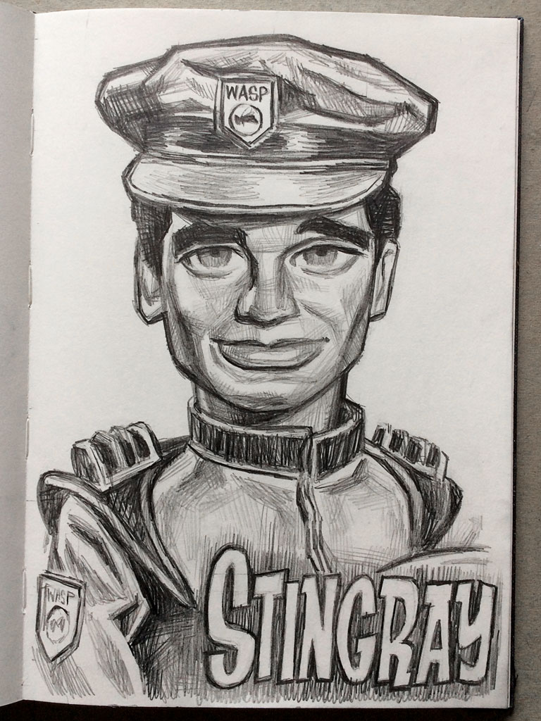 eddycrosby's tweet photo. Pencil sketch of Troy Tempest from Gerry Andersonโs 'Stingray' #Stingray #drawings #scifi #gerryanderson #supermarionation #fanart #sketch #fanderson #British #TroyTempest https://t.co/2r8VzzlQwU