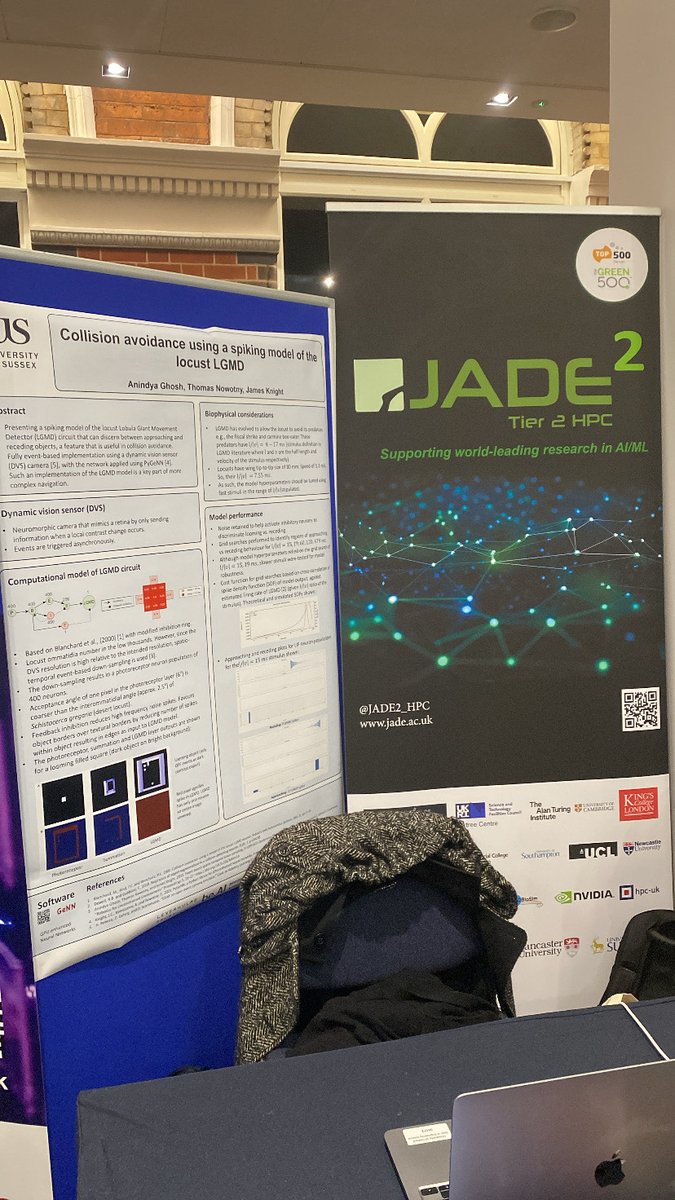 We're very excited to share some photos from our #JADE2 booth at #CIUK2023. We had a fantastic time meeting vendors, delegates & fellow Tier-2 services and learning about their incredible work within #HPC. A great way to end the year! @CompInsightUK @STFC_Matters